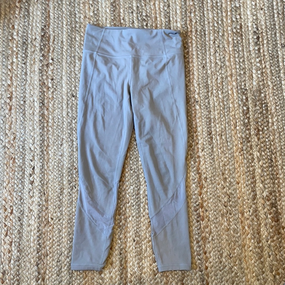 Light Gray Athleta Leggings; S